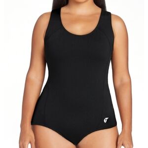 Baleaf Women's Black One-Piece Athletic Swimsuit